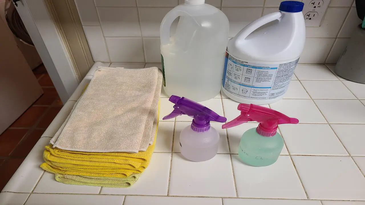 Apply A Cleaning Solution