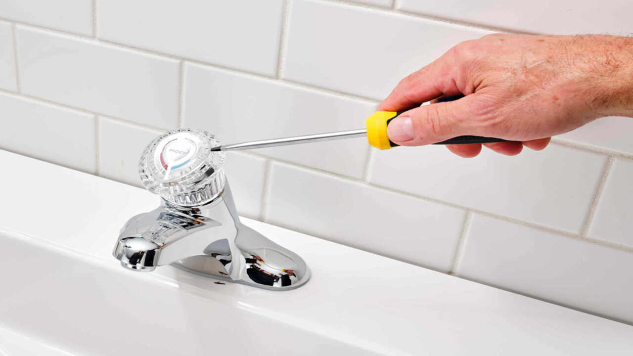 Clean The Faucet Handles