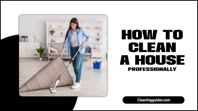 How To Clean A House Professionally