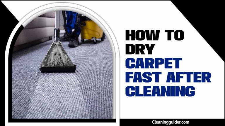 How To Dry Carpet Fast After Cleaning