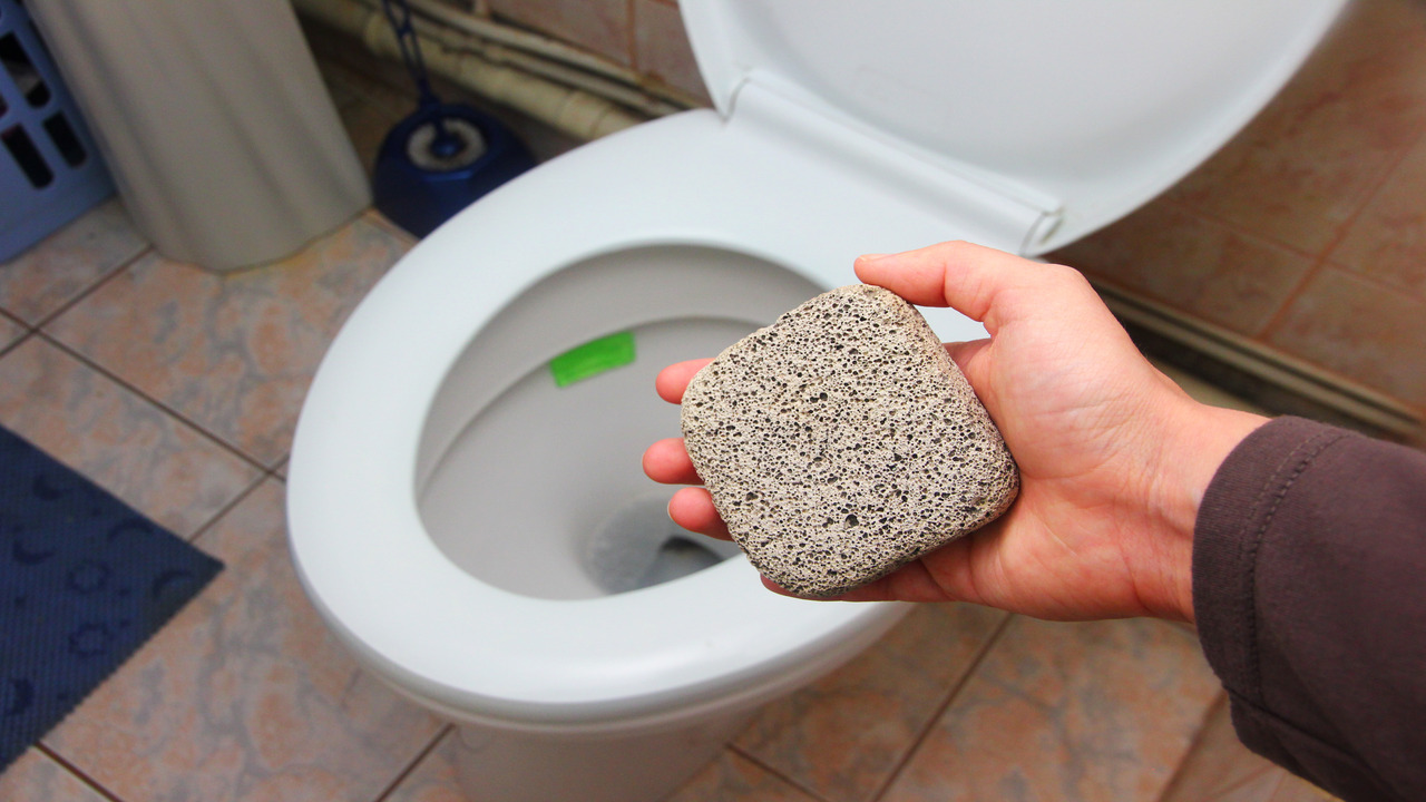 How To Use A Pumice Stone To Clean The Toilet & Shower - 8 Steps