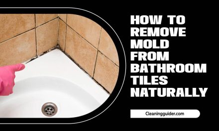 How To Remove Mold From Bathroom Tiles Naturally – A Quick Guide