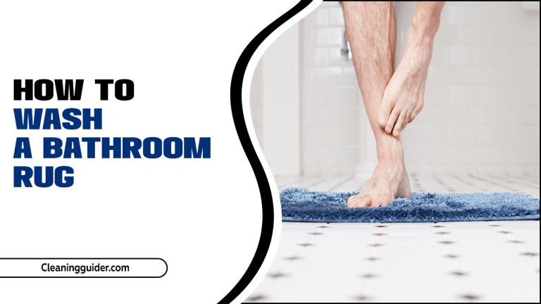 How To Wash A Bathroom Rug