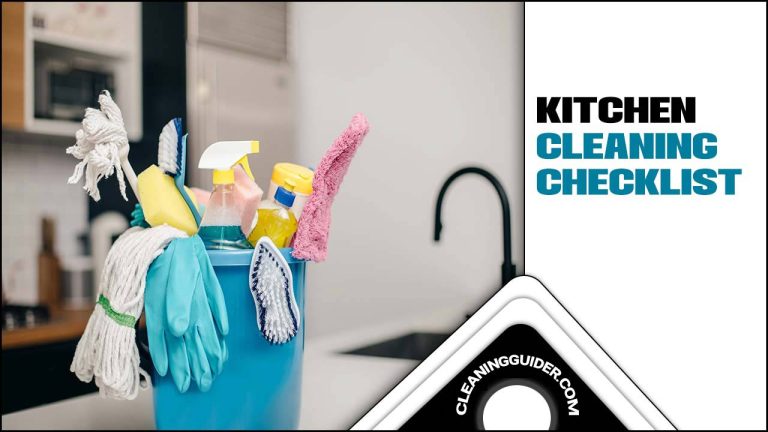 Kitchen Cleaning Checklist