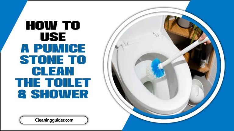 Pumice Stone To Clean The Toilet & Shower