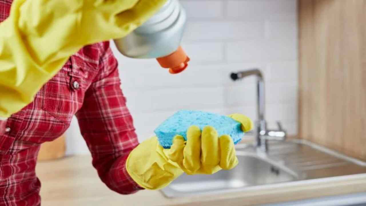 Scrubbing And Disinfecting The Affected Areas