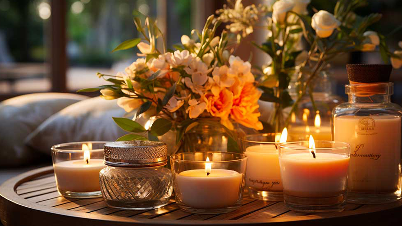 Use Light Scented Candles